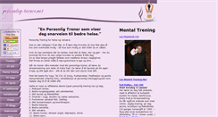 Desktop Screenshot of personlig-trener.net